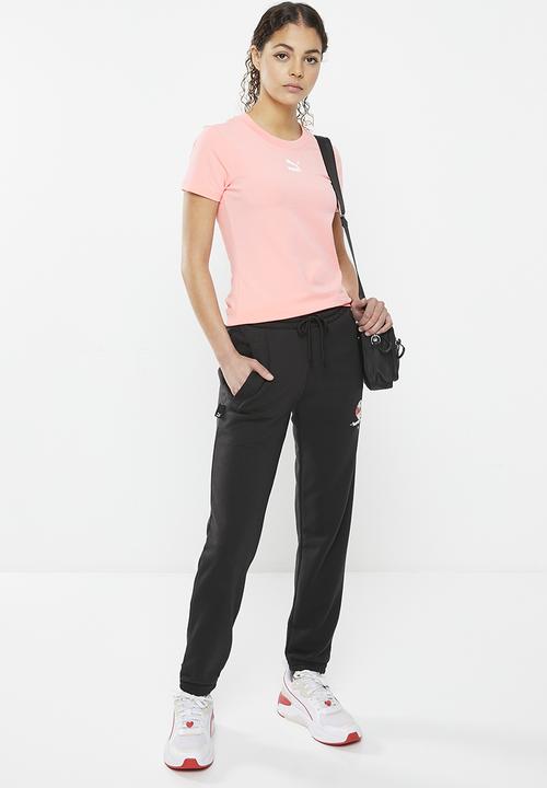 PUMA - Classics slim tee - peach smoothie