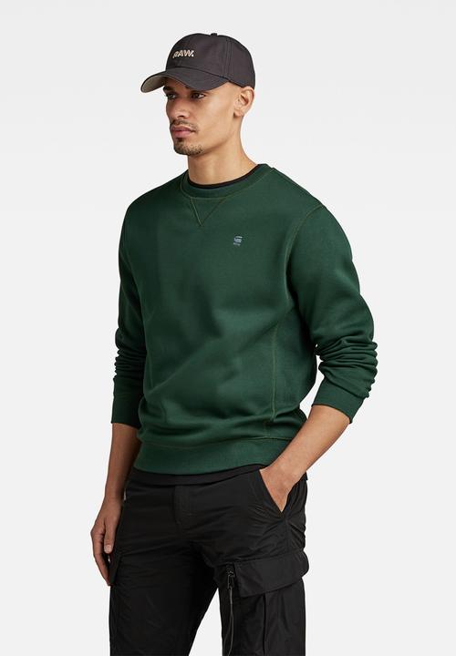 G-STAR - Premium core r sweat l\s pacior sweat r - laub