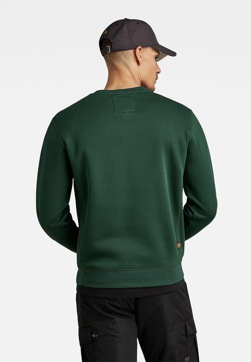G-STAR - Premium core r sweat l\s pacior sweat r - laub