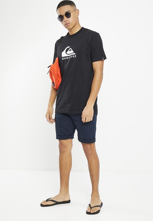 Quiksilver - Corp logo short sleeve - white