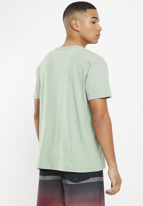 Quiksilver - Mw mini logo short sleeve - sage 