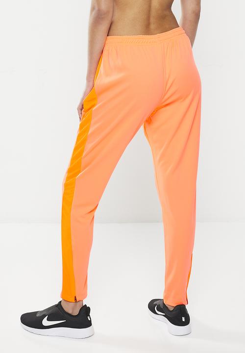 Nike - W nk df academy pant - orange pulse/total orange/fuchsia glow