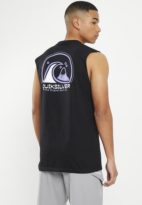 Quiksilver - Clean circle muscle - black
