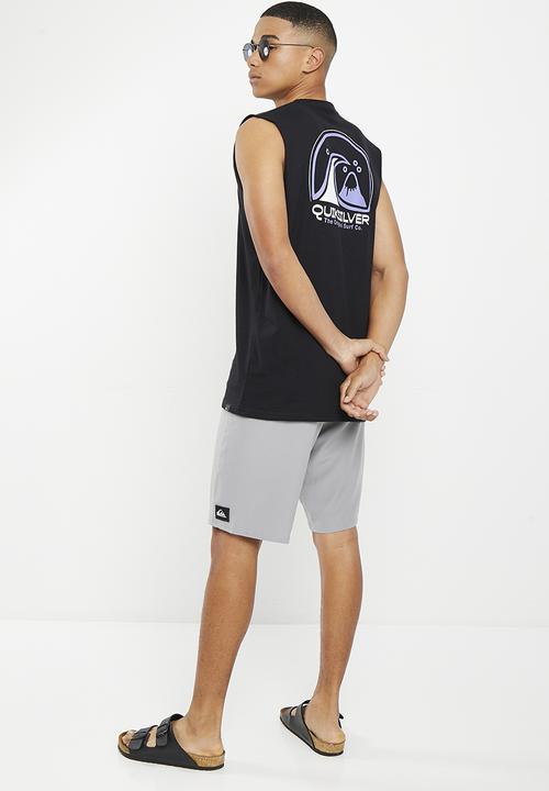 Quiksilver - Clean circle muscle - black
