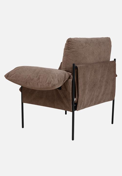 Sixth Floor - Eliana occasional chair - chocolate