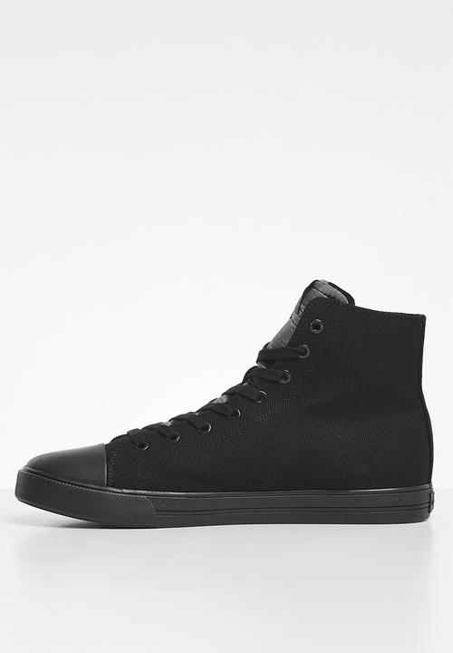 Calvin Klein - Vulc mid cut vint tongue - black