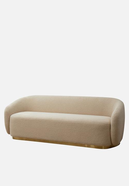 SF Collection - Talia boucle 3 seater sofa - cream
