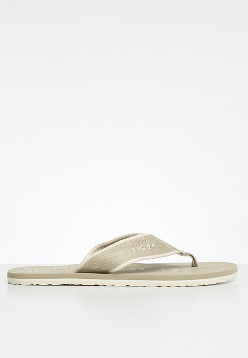 Tommy Hilfiger - Sporty hilfiger beach sandal - stone