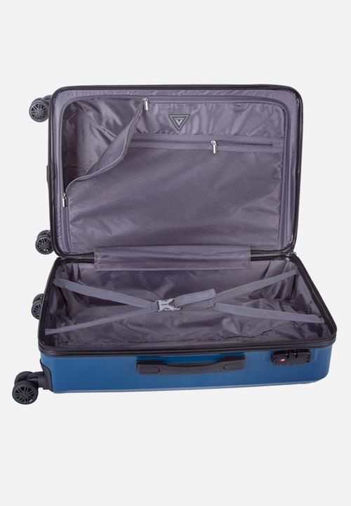 Voyager - Mahe 4 wheel trolley case - navy blue 