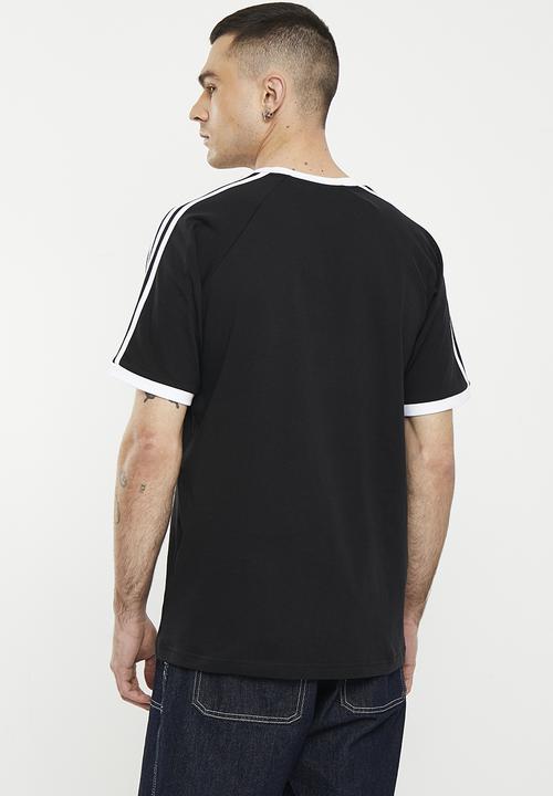 adidas Originals - 3-stripe tee m - black 