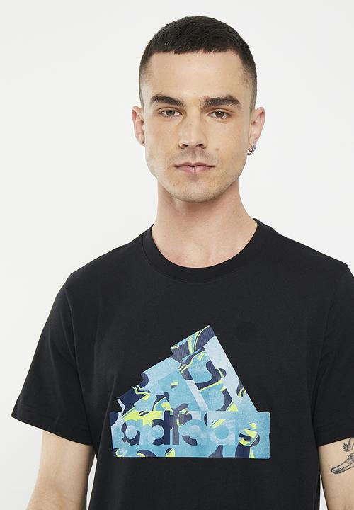 adidas Performance - M fi camo t - black