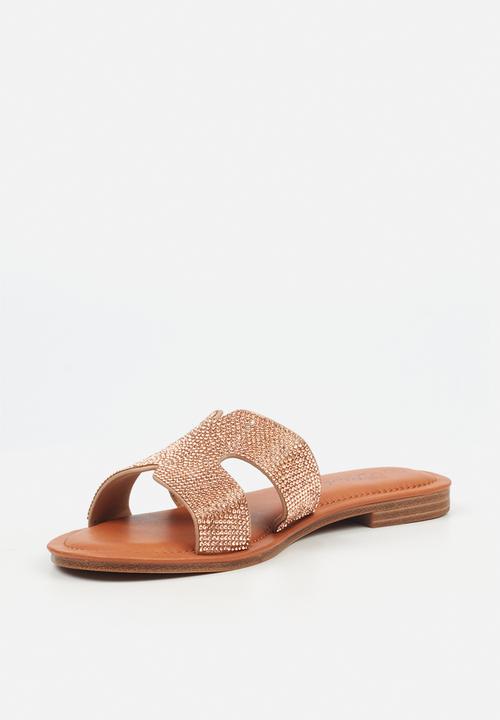 Miss Black - Siena 8 sandal - rose gold