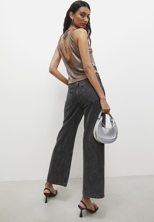 Superbalist - Metalic vest - brown 