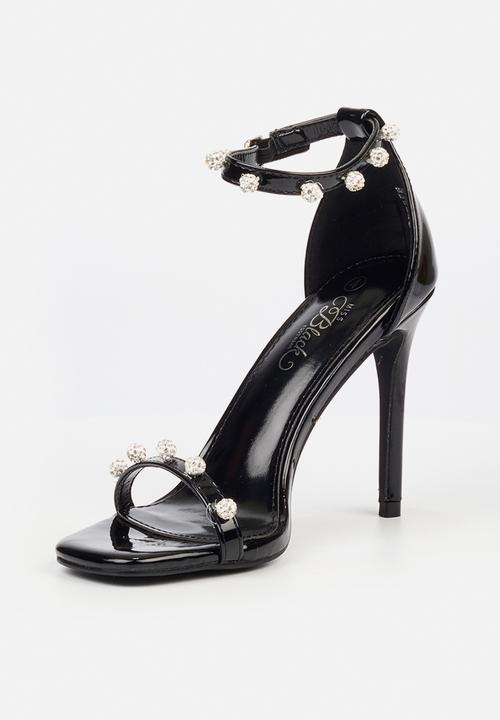 Miss Black - Snazz2 2 stiletto heel - black
