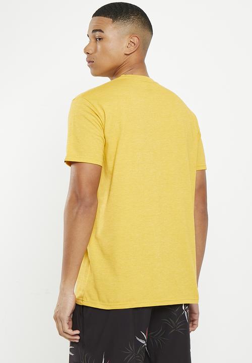 Quiksilver - Qs icon short sleeve - nugget gold 