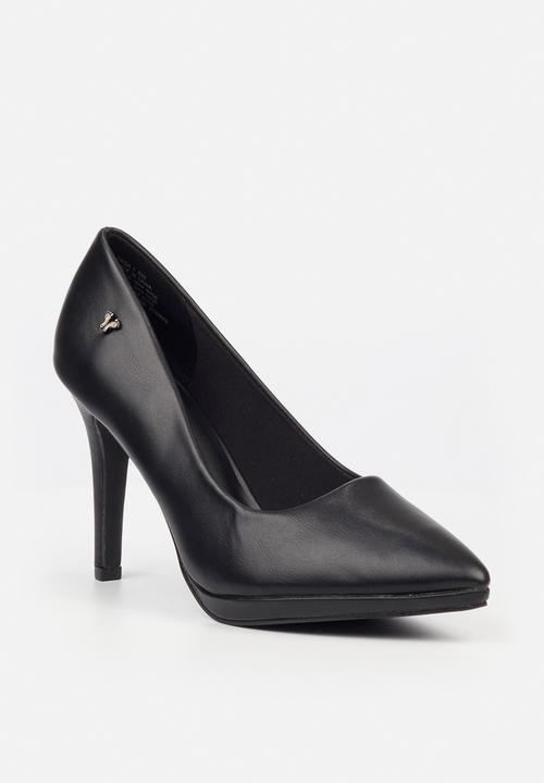 Butterfly Feet - Zaida 1 court heel - black