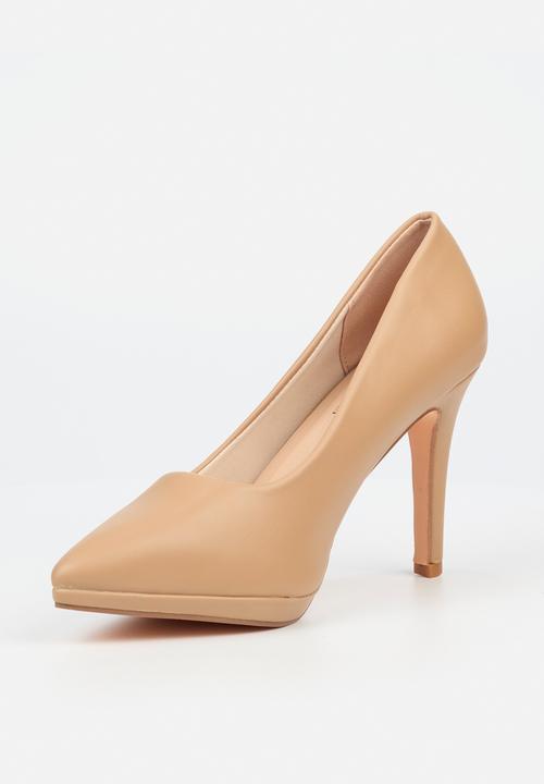 Butterfly Feet - Zaida 1 court heel - tan