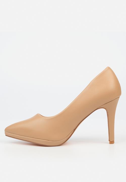 Butterfly Feet - Zaida 1 court heel - tan