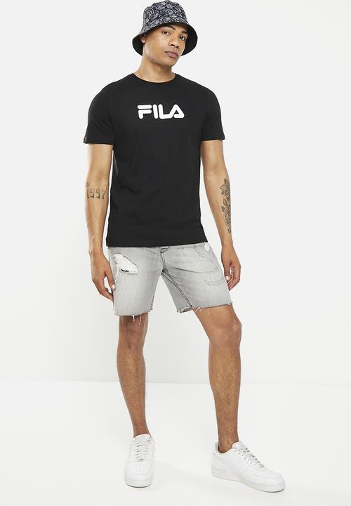 FILA - Mono deckle T-shirt - black