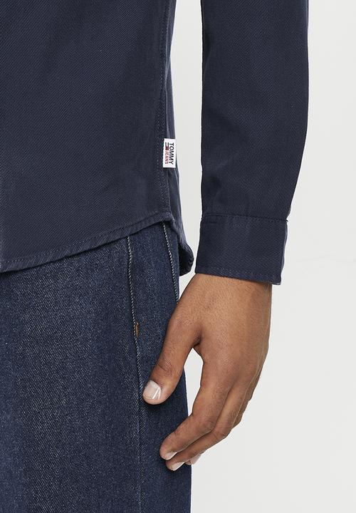 Tommy Hilfiger - Tjm essential reg shirt - navy