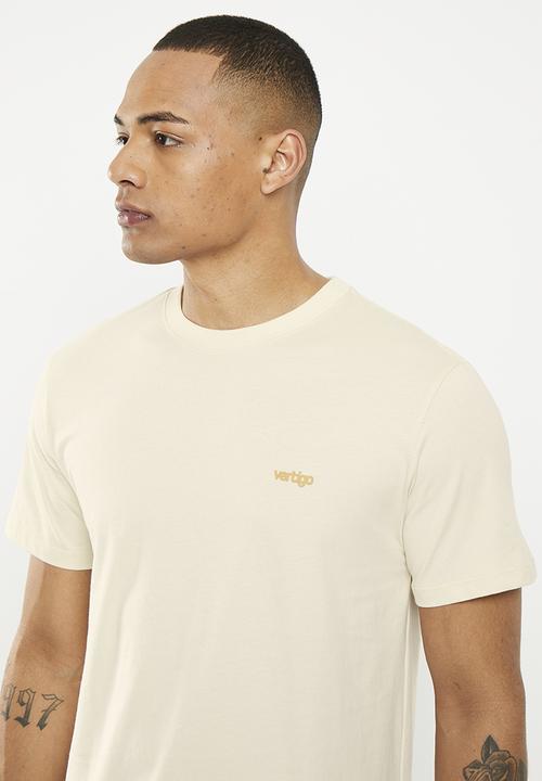 Vertigo - Mens vertigo core enzyme washed tee short sleeve - drizzle