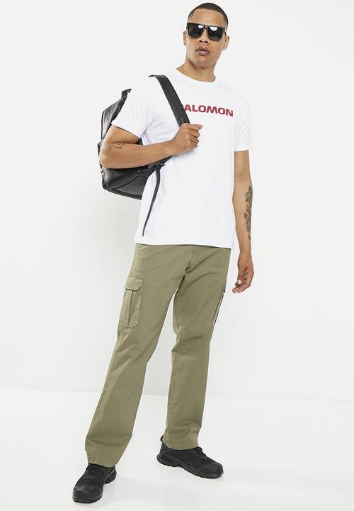 Salomon - Core logo short sleeve T-shirt - white