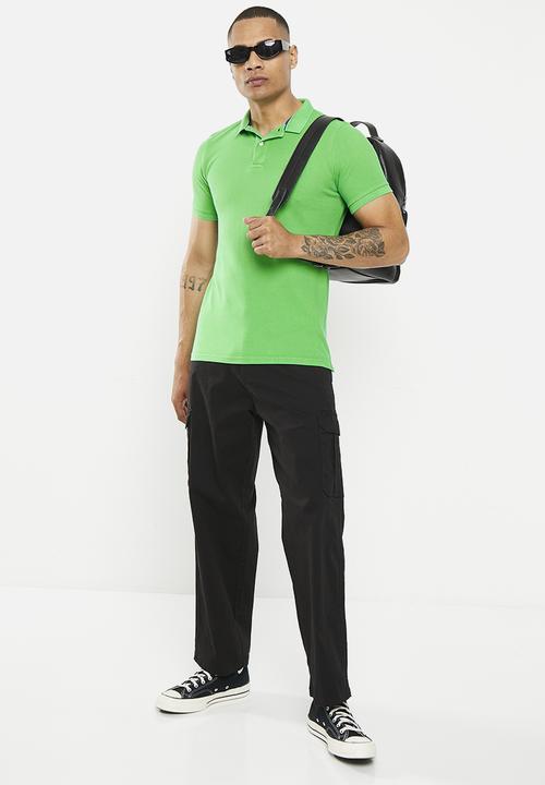 Superdry. - Vint destroy polo - kelly green