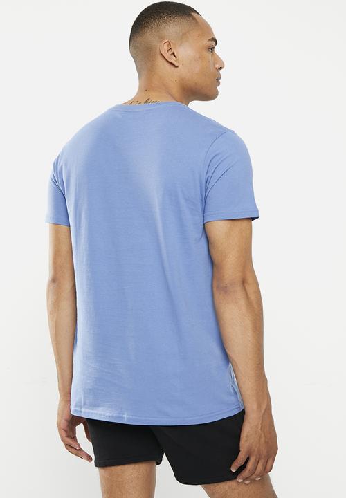 Salomon - Cracker short sleeve T-shirt - mid-blue