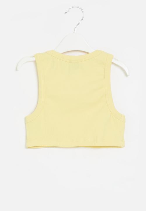 Rebel Republic - Ribbed tank - yellow