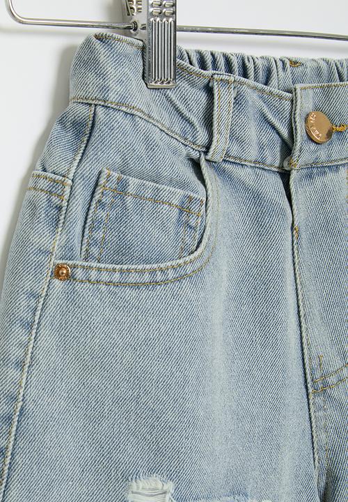 Pop Candy - Girls denim shorts - blue