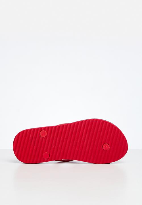POLO - Boys flip flops - red & blue