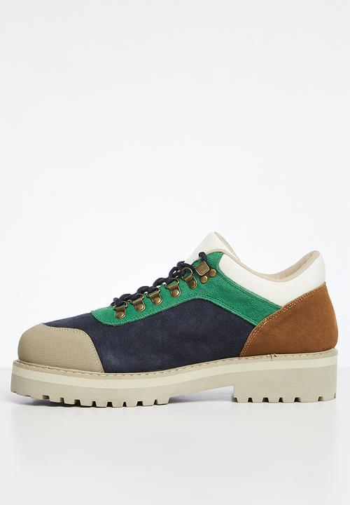 Jonathan D - J Huke genuine suede - trail mix