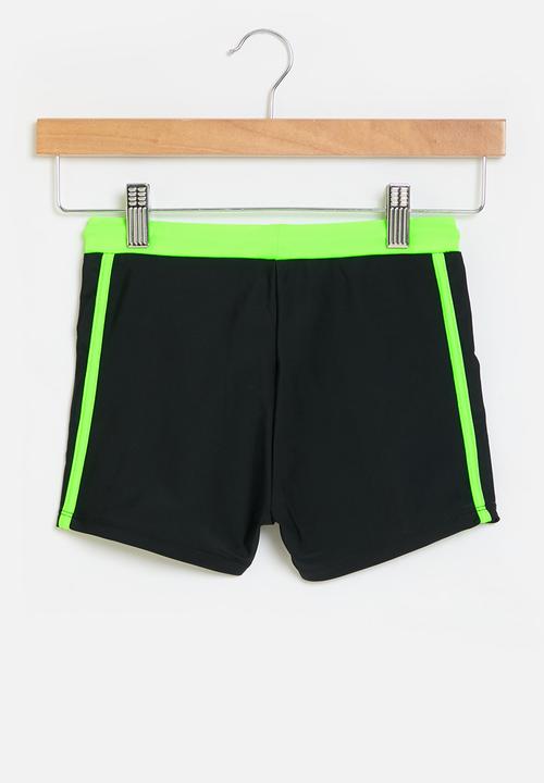 Pop Candy - Swimming trunks - black and green