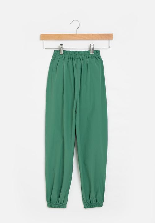 Pop Candy - Cuffed pants - green 