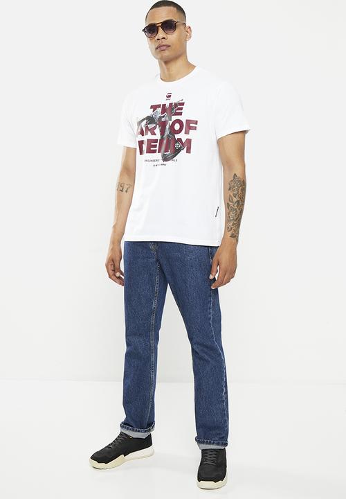 G-STAR - Graphic 17 r t short sleeve photo - white