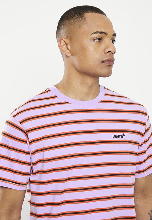 Levi’s® - Red tab vintage tee - finley stripe purple rose