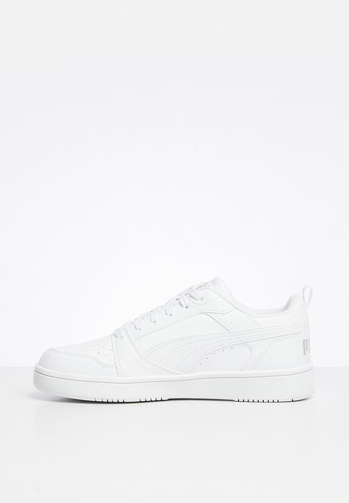 PUMA - Rebound v6 lo jr - white/grey