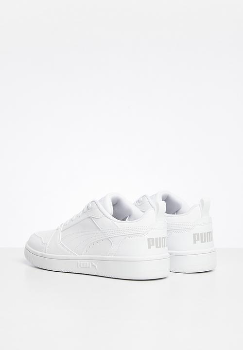 PUMA - Rebound v6 lo jr - white/grey
