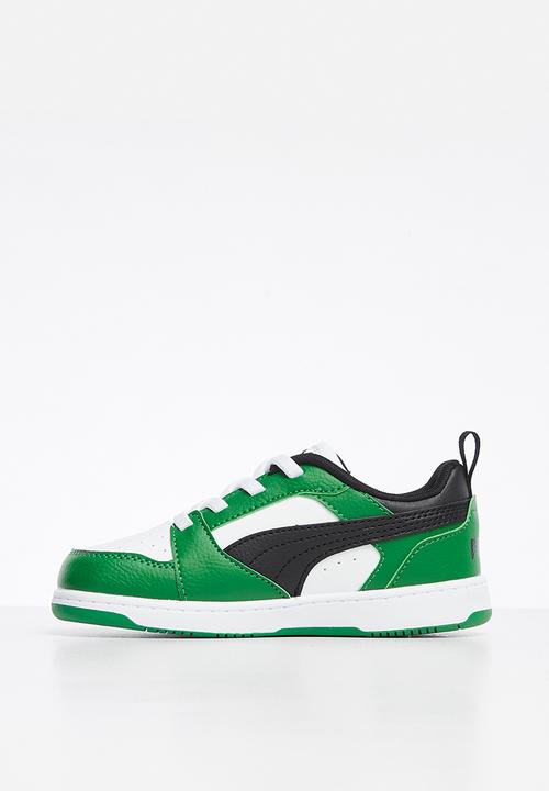 PUMA - Rebound V6 Lo AC Inf - White/Black/Green