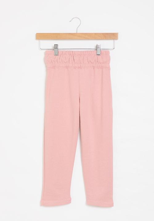 MINOTI - loopback fleece jogger - pink