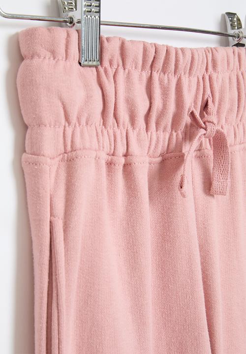 MINOTI - loopback fleece jogger - pink