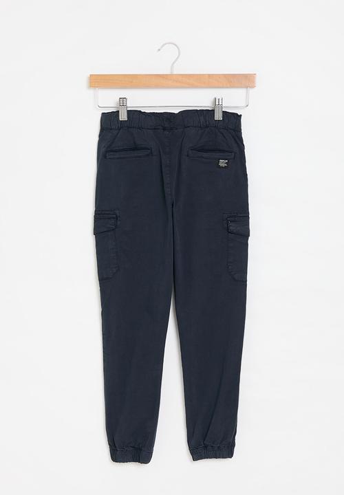 MINOTI - Boys basic combat pant - navy