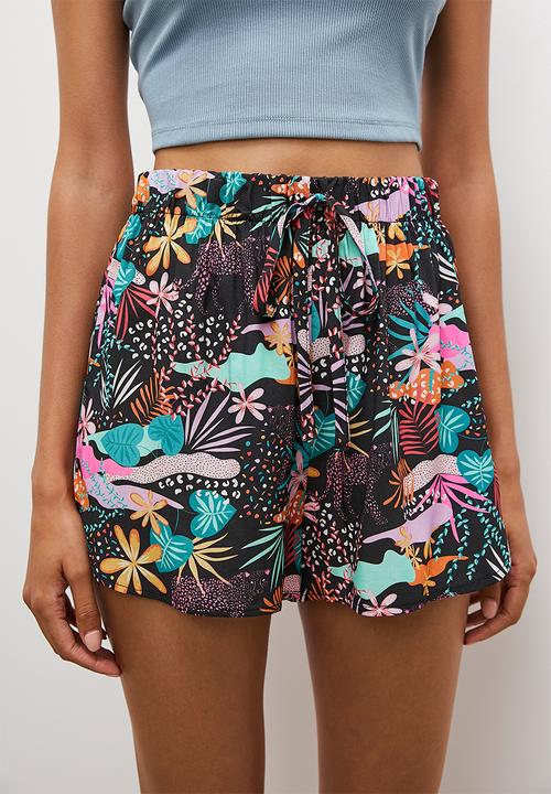 Superbalist - Printed sleep shorts - jungle safari
