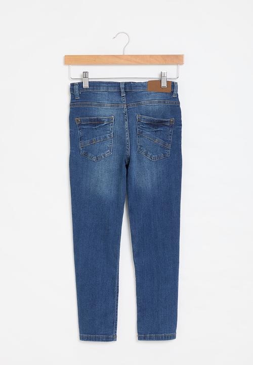 MINOTI - Boys basic regular denim jean - blue 