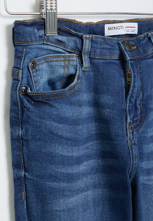 MINOTI - Boys basic regular denim jean - blue 