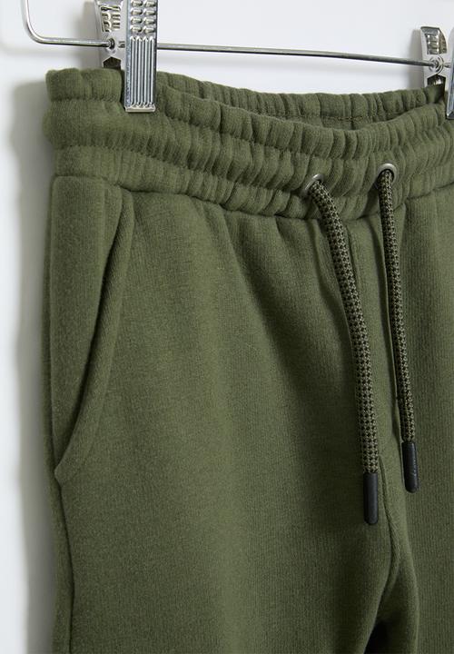 MINOTI - Fleece combat jogpant - khaki