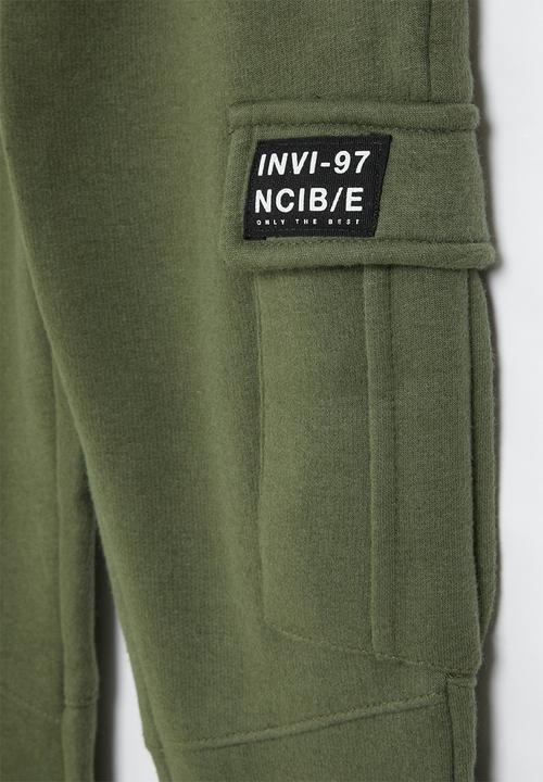 MINOTI - Fleece combat jogpant - khaki