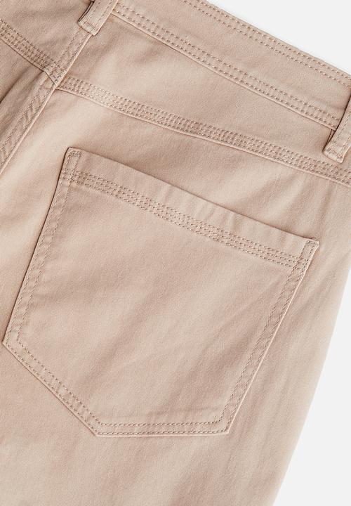 H&M - Twill utility trousers - beige