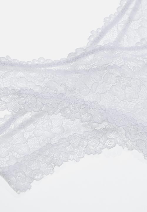 H&M - 2-Pack brazilian briefs - white 