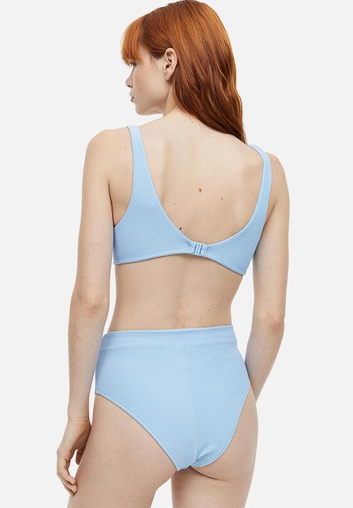 H&M - Brazilian bikini bottoms - light blue